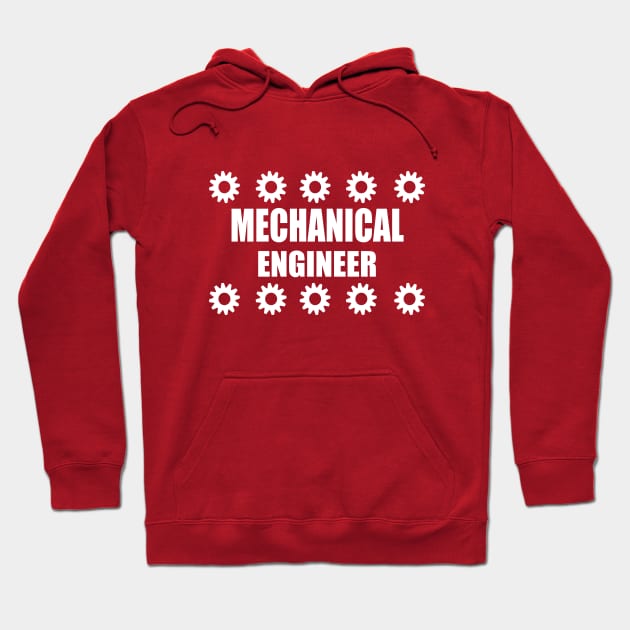 Mechnical Engineer Gears Desig for mechanical Engineers and Students Hoodie by ArtoBagsPlus